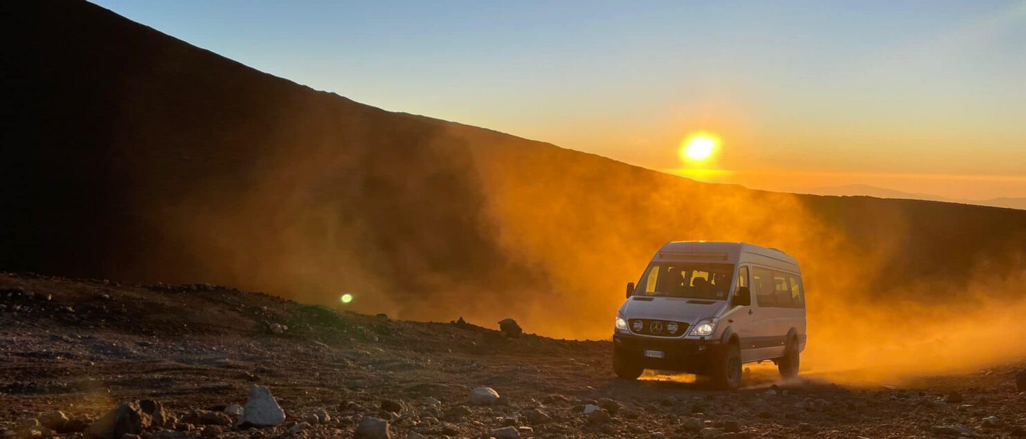 Etna Nord Escursioni - excursions at sunset